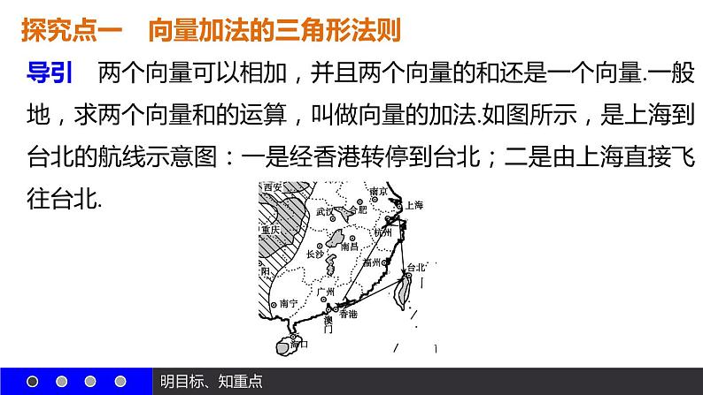 高一数学人教A版必修4课件：2.2.1 向量加法运算及其几何意义07