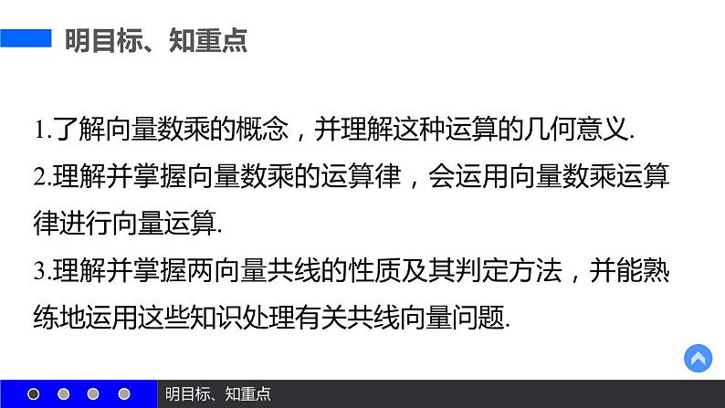 高一数学人教A版必修4课件：2.2.3 向量数乘运算及其几何意义03