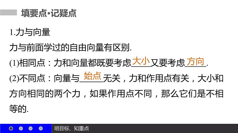 高一数学人教A版必修4课件：2.5.2 向量在物理中的应用举例04