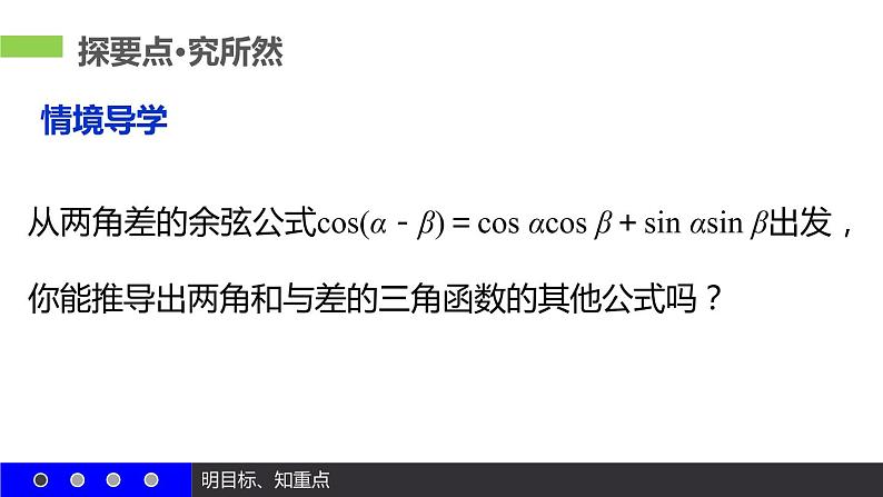 高一数学人教A版必修4课件：3.1.2 两角和与差的正弦、余弦、正切公式（一）06