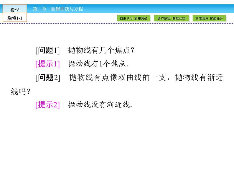 （人教版）高中数学选修1-1课件：第2章 圆锥曲线与方程2.3.2.105