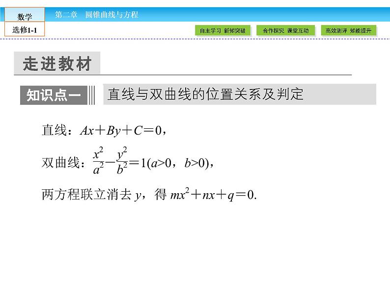 （人教版）高中数学选修1-1课件：第2章 圆锥曲线与方程2.2.2.207