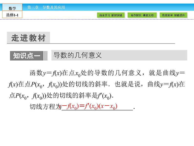 （人教版）高中数学选修1-1课件：第3章 导数及其应用3.1.306