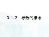 高中数学人教A版选修1-1课件：3.1.2《导数的概念》