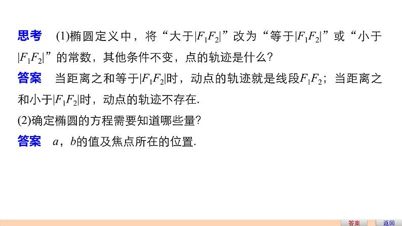 高中数学（人教版选修1-1）配套课件：第2章 圆锥曲线与方程2.1.105