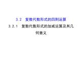 高中数学人教版选修1-2同课异构教学课件：3.2.1 复数代数形式的加减运算及其几何意义 探究导学课型