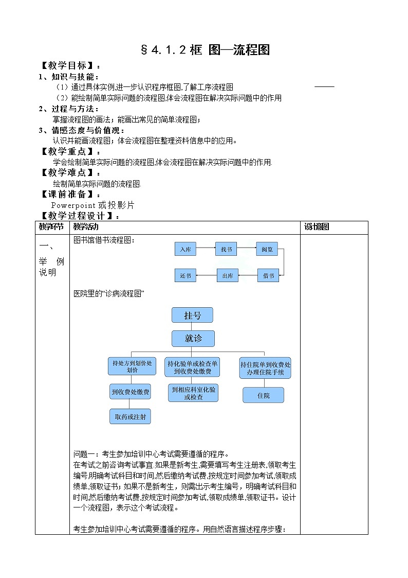4.1.1流程图 －2 教案01