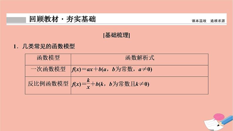 2021届高考数学一轮复习第二章函数导数及其应用第九节函数模型及其应用课件文北师大版20210219113第2页