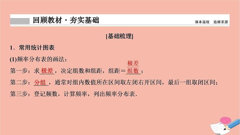 2021届高考数学一轮复习第九章概率统计与统计案例第六节统计图表用样本估计总体课件文北师大版20210219128第2页