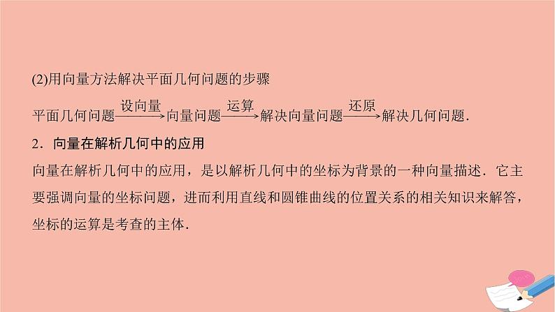 2021届高考数学一轮复习第四章平面向量与复数第三节平面向量的综合应用课件文北师大版20210219160第4页