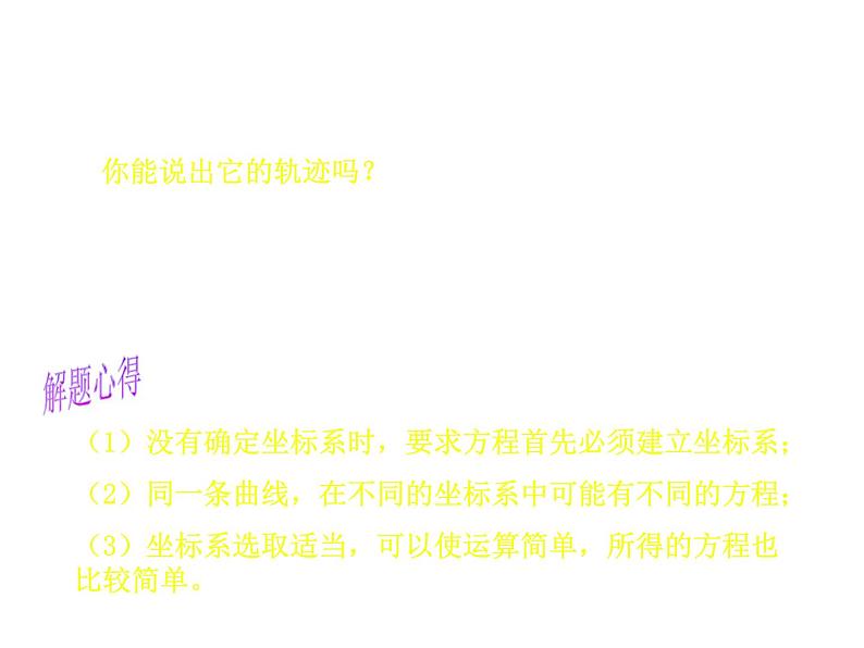 高二数学人教A版选修2-1课件：2.1.1 曲线与方程 （共15张ppt）05