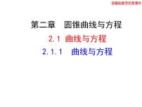 高中数学人教版新课标A选修2-12.1曲线与方程课堂教学ppt课件