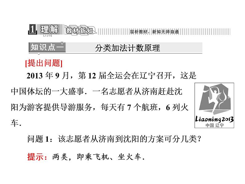 人教A版数学选修2-3全册课件：第一章 1.1 分类加法计数原理与分步乘法计数原理05