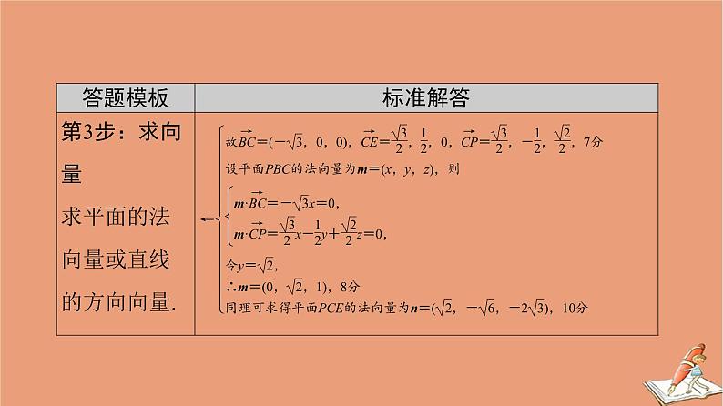 山东专用2021新高考数学二轮复习板块2高考专项突破_解答题命题区间精讲精讲3立体几何课件(1)05