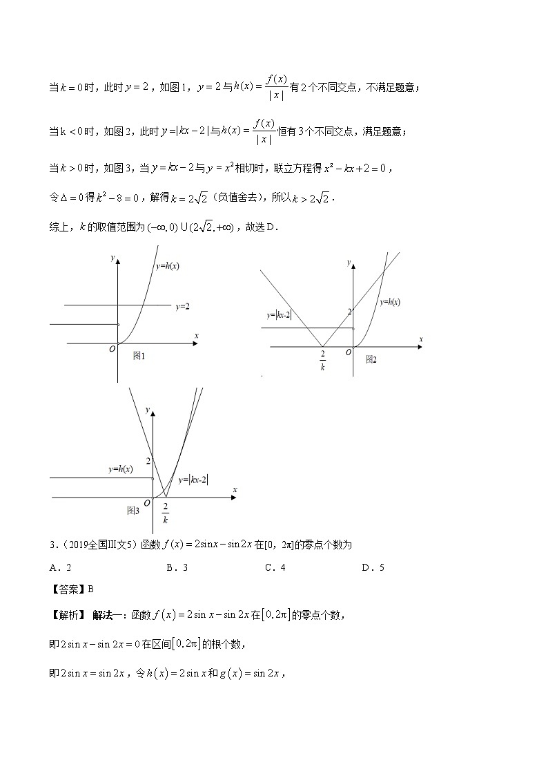 高考数学真题专项练习   专题07 函数的综合应用（解析版）03
