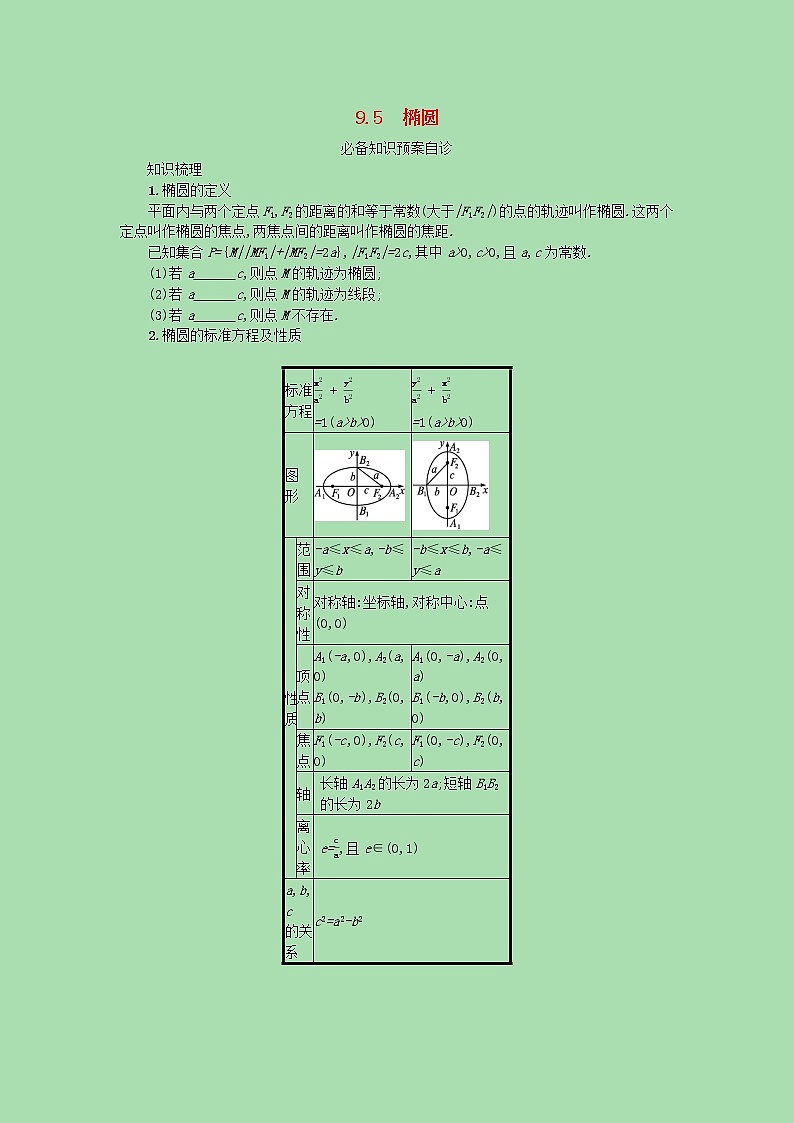 全国统考2022高考数学一轮复习学案理含解析打包76套北师大版 学案01