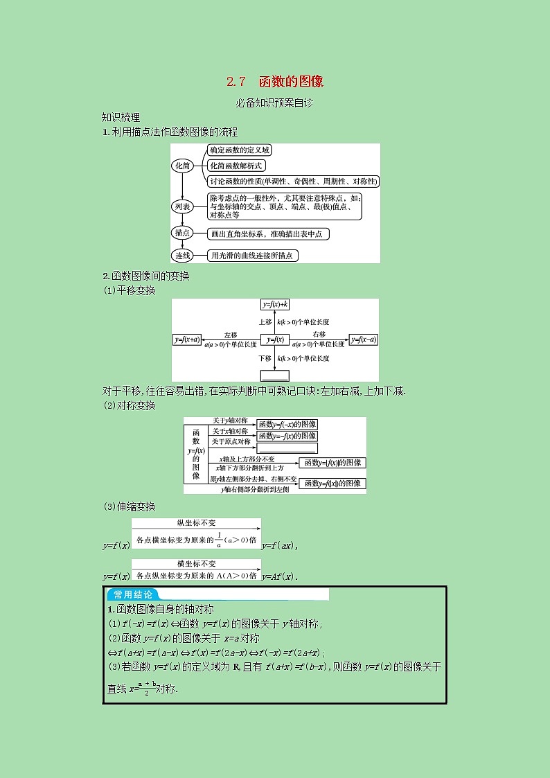 全国统考2022高考数学一轮复习学案理含解析打包76套北师大版 学案01