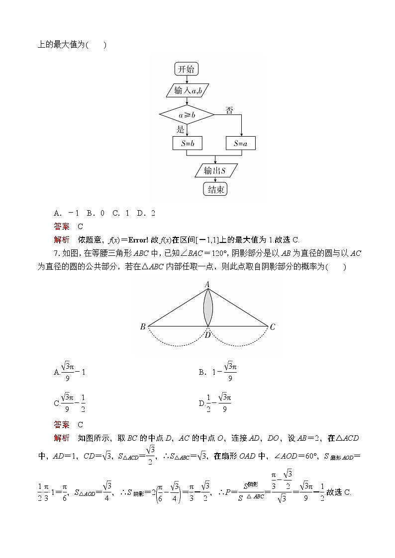 2020全国新高考培优高考仿真模拟（四）文科数学（解析版） 试卷03