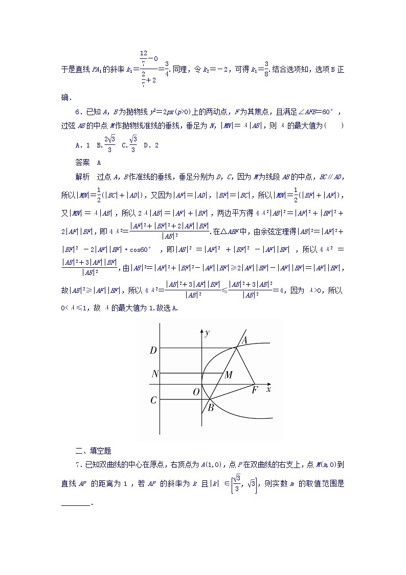 2018年高考考点完全题数学（理）专题突破练习题_（6） 圆锥曲线定点、定值、最值、范围、探索性问题 word版含答案第3页