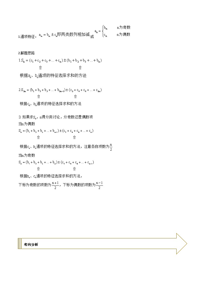 2021年高考艺术生数学基础复习 考点16 数列求和常用方法（教师版含解析） 教案02