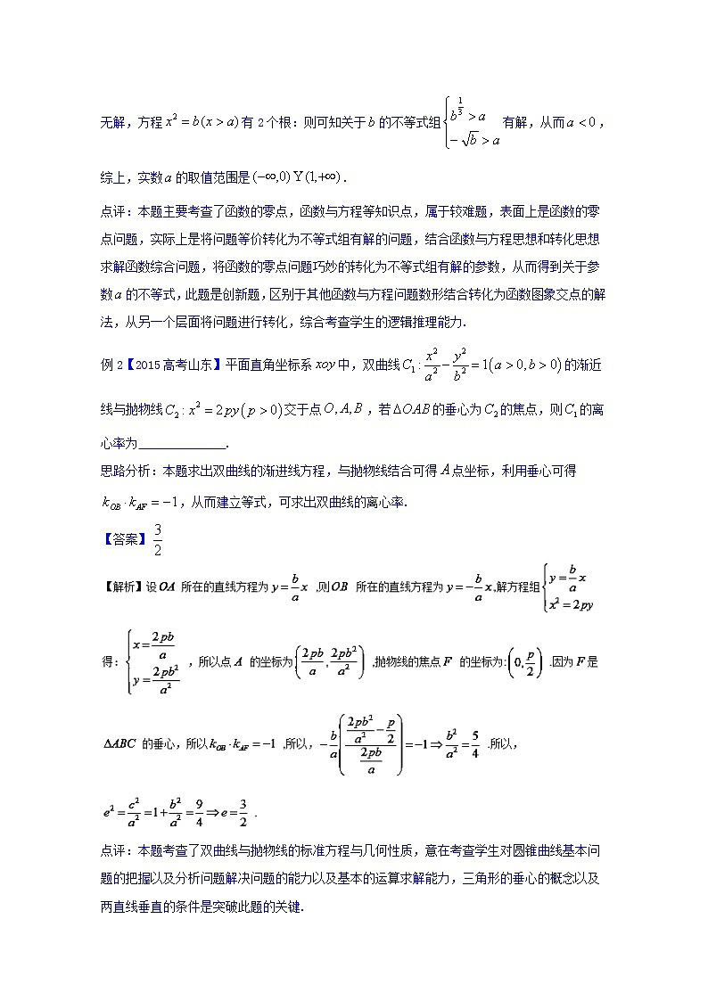 高三二轮复习精品数学 方法二 填空题的解法 word版含解析第2页