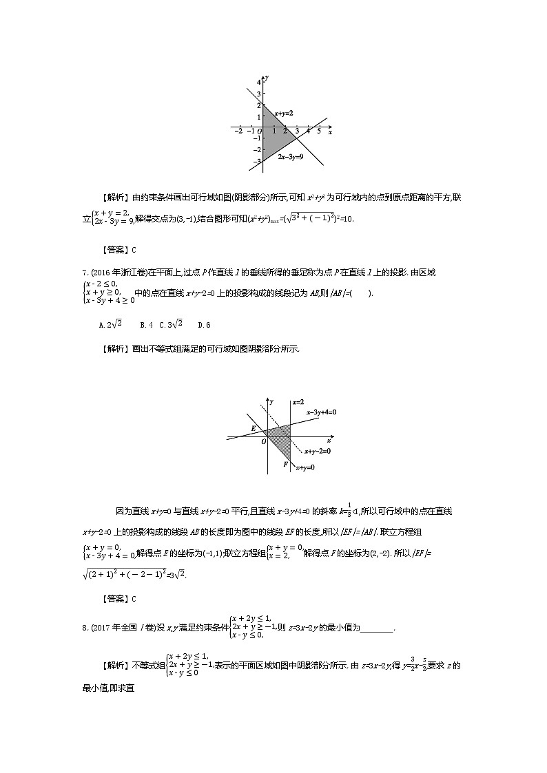 全国版高考数学必刷题：第六单元　导数在函数中的应用 (2)03