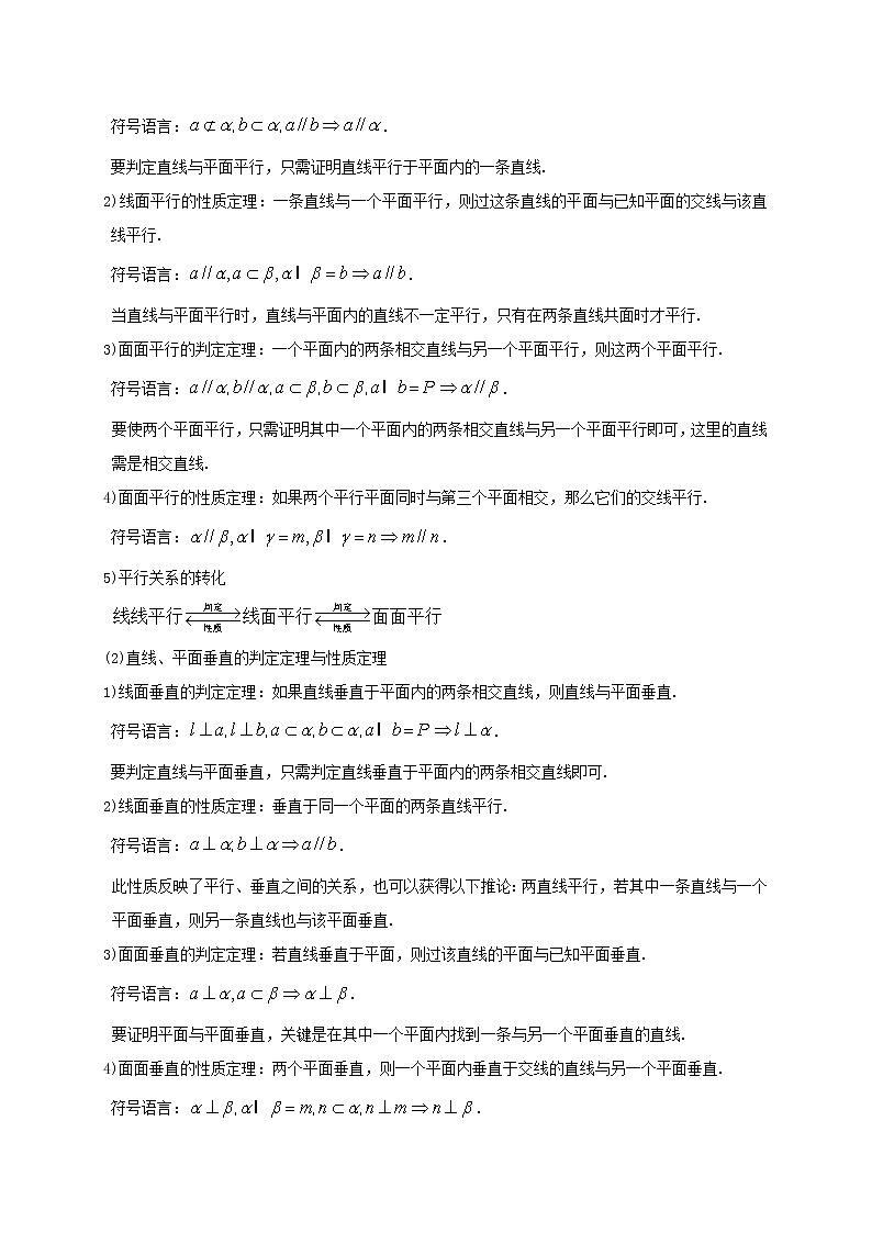 2021年高考数学三轮冲刺训练空间向量与立体几何含解析第2页