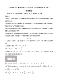 全国卷Ⅲ衡水金卷2021年高三先享题信息卷（五）数学（理）（含答案）
