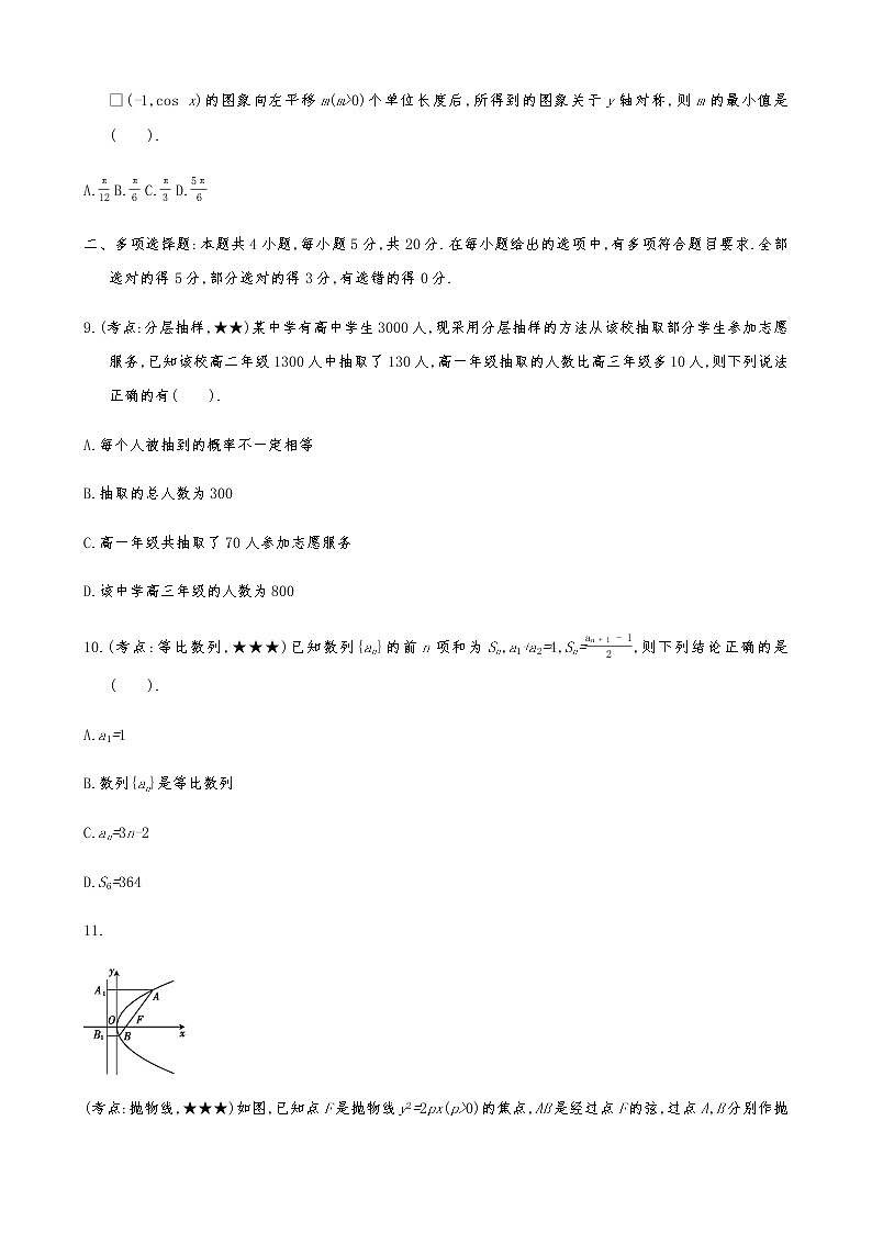 2021届高考数学二轮复习专题小题专练13数列第2页