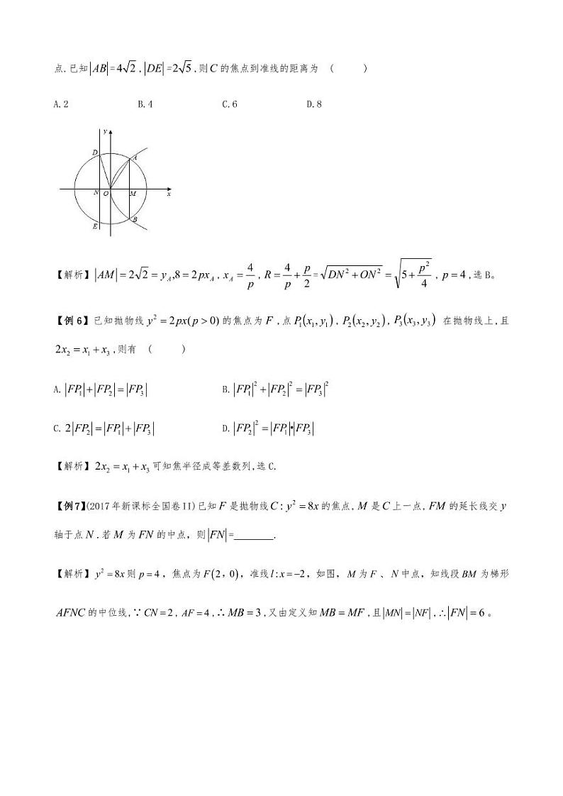 高考数学二轮复习专题19  圆锥曲线的概念及其几何性质（解析版）03