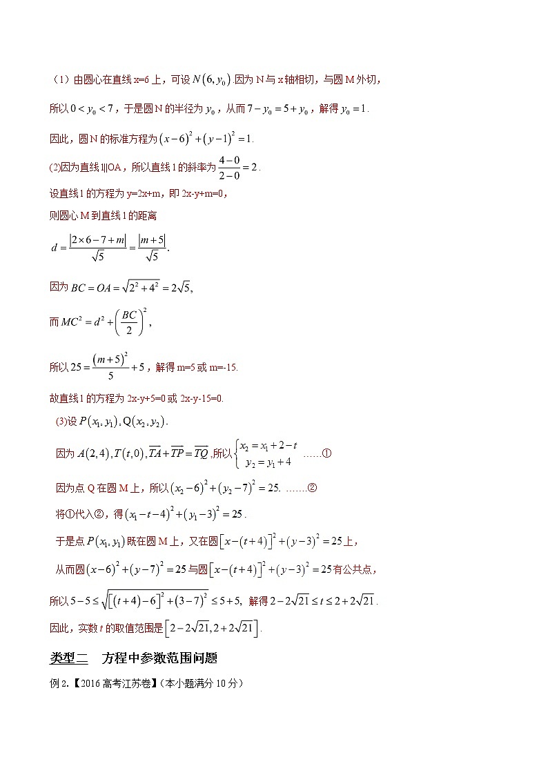 专题3.5 参数范围与最值，不等建解不宜迟-2020届高考数学压轴题讲义(解答题)（解析版）02