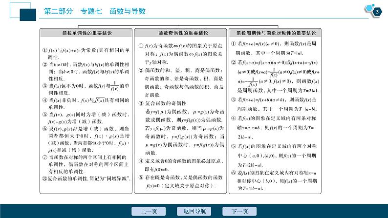 高考数学二轮专题复习七第1讲　函数的图象与性质04