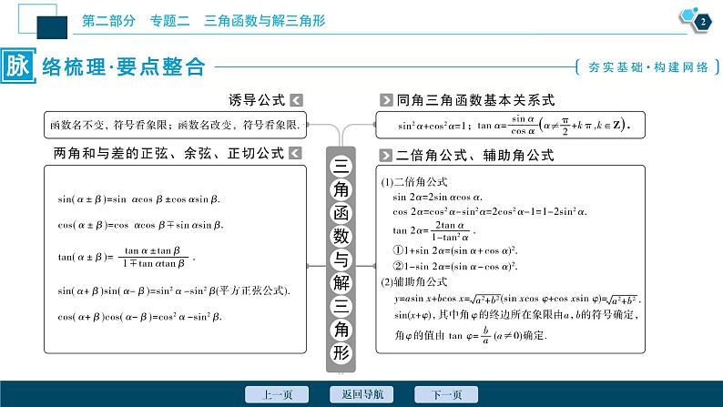 高考数学二轮专题复习二第1讲　三角函数的图象与性质03