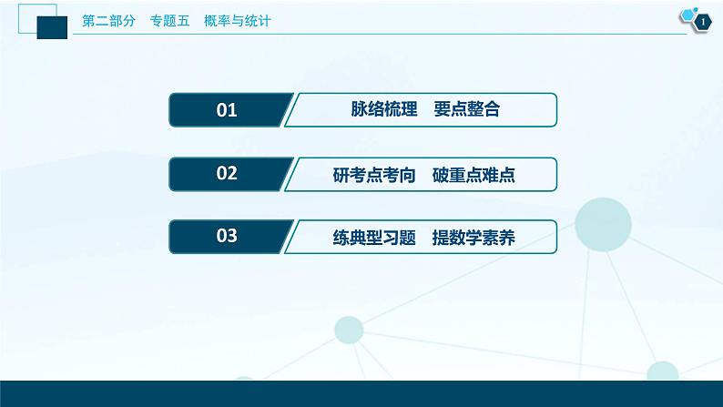 高考数学二轮专题复习五第1讲　概率、离散型随机变量及其分布列02
