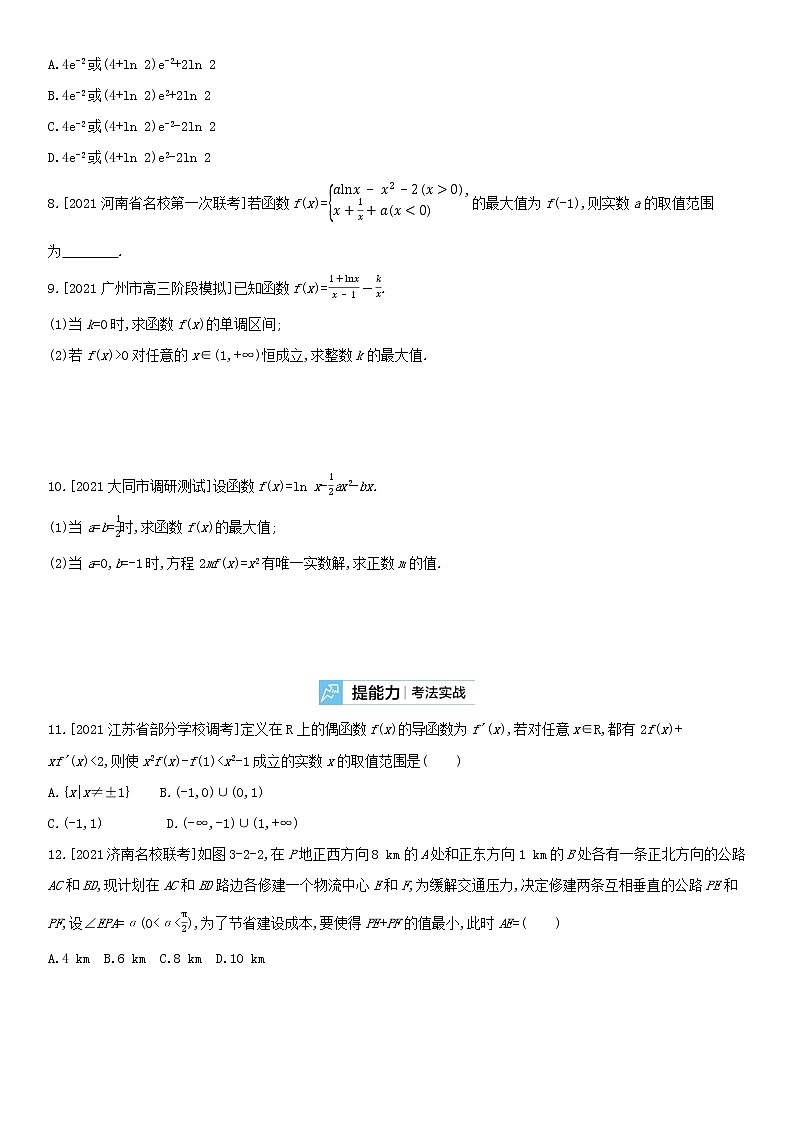 全国统考2022版高考数学大一轮复习第3章导数及其应用第2讲导数的简单应用2备考试题（含解析）第2页