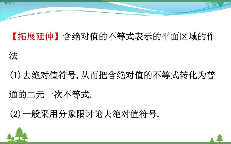 新人教A版 必修5 高中数学第三章不等式3.3.1.2二元一次不等式组表示的平面区域同步课件08