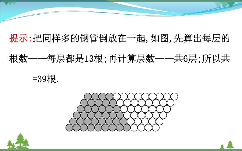 新人教A版 必修5 高中数学第二章数列2.3.1等差数列的前n项和同步课件04