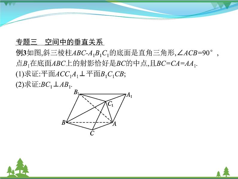 新人教B版 必修4 新教材高中数学第十一章立体几何初步章末整合优质课件第7页