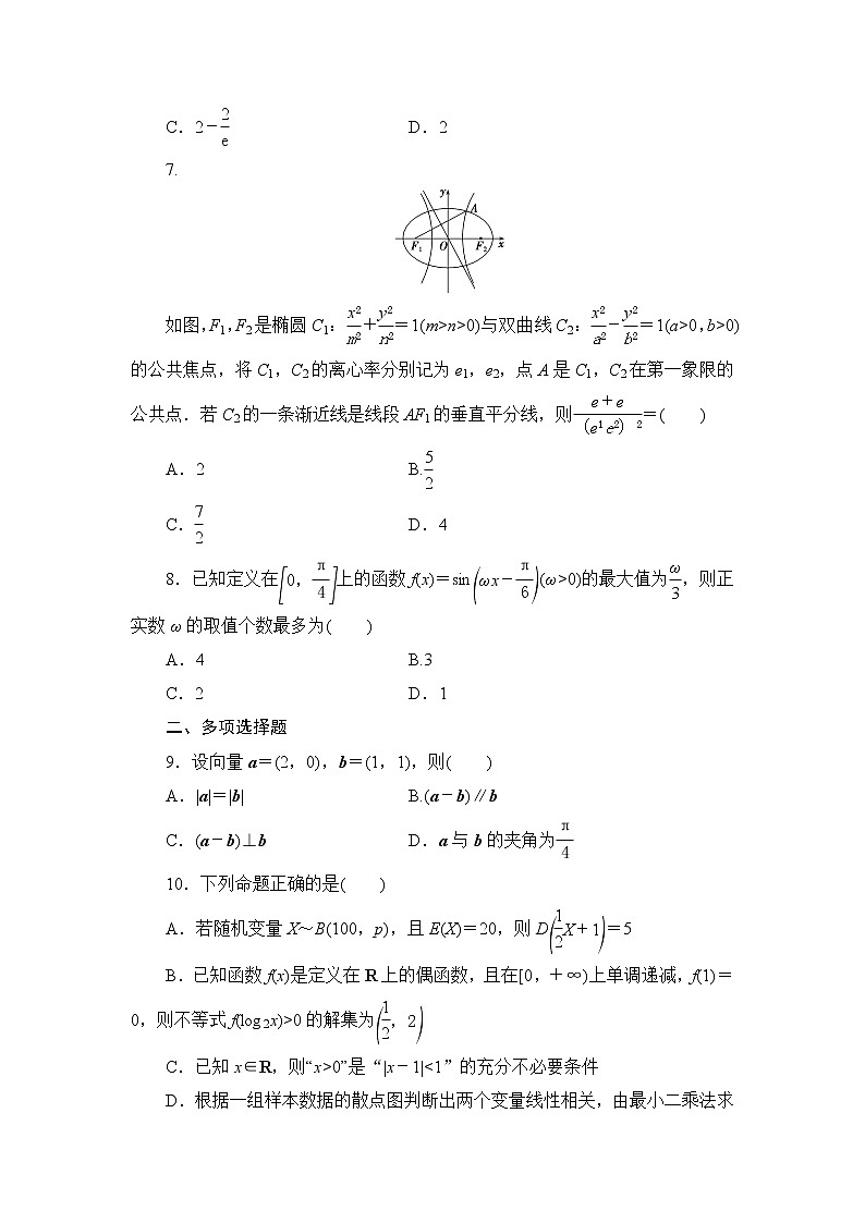 高考数学二轮专题复习之小题强化练(八)02