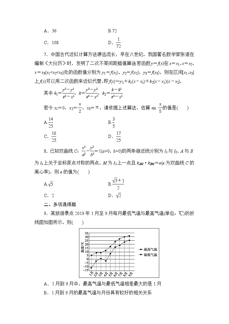 高考数学二轮专题复习之小题强化练(七)02
