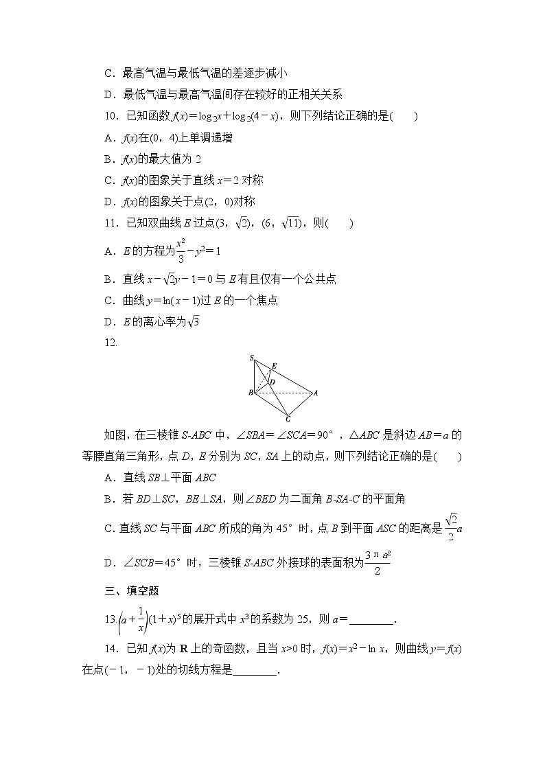 高考数学二轮专题复习之小题强化练(七)03