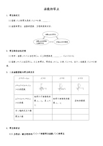 专题强化训练（四）函数零点问题 试卷
