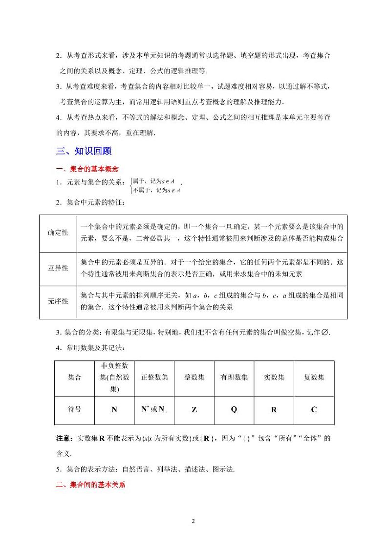 2021高考数学 理数考前20天核心考点解读（一）第3页