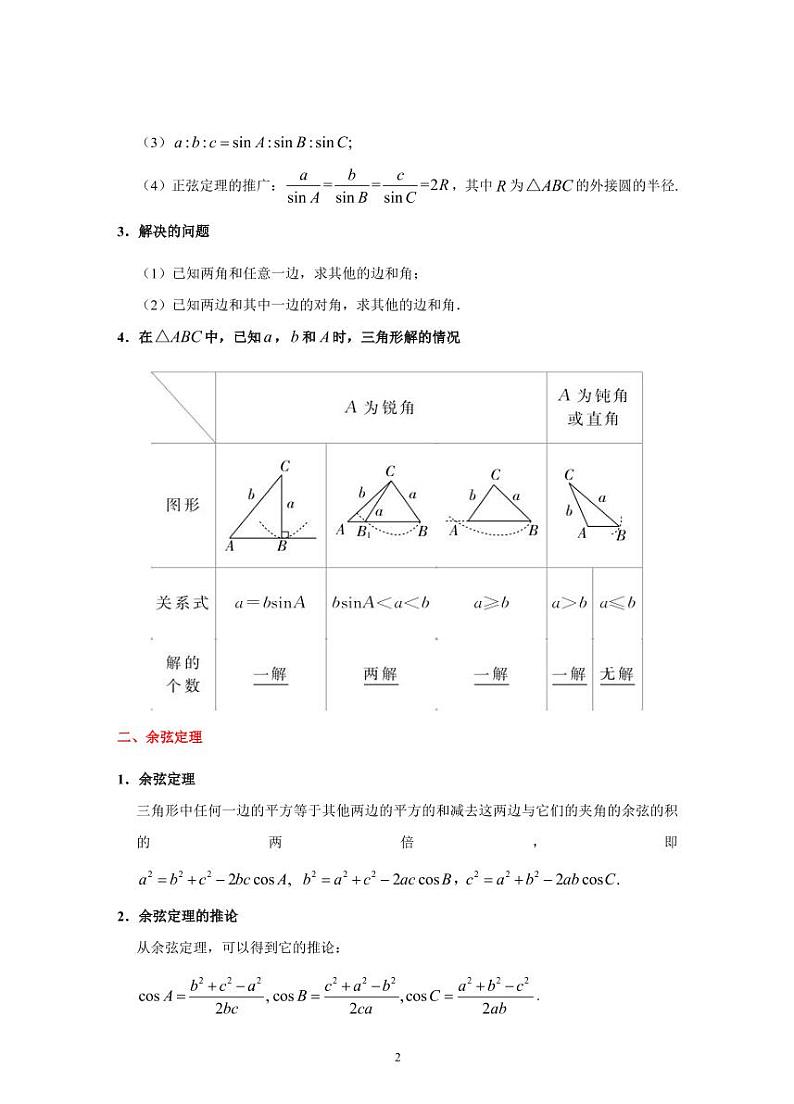 2021高考数学 理数考前20天核心考点解读（二） 试卷03