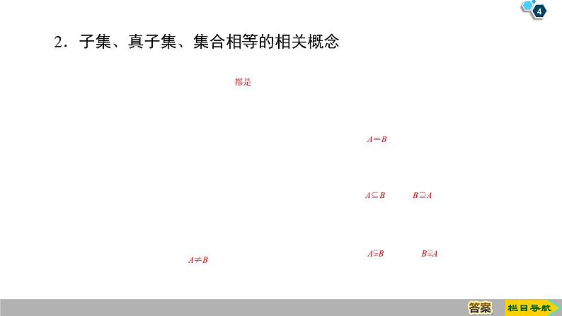 2019人教版高中数学必修第一册1.2　集合间的基本关系 课件04