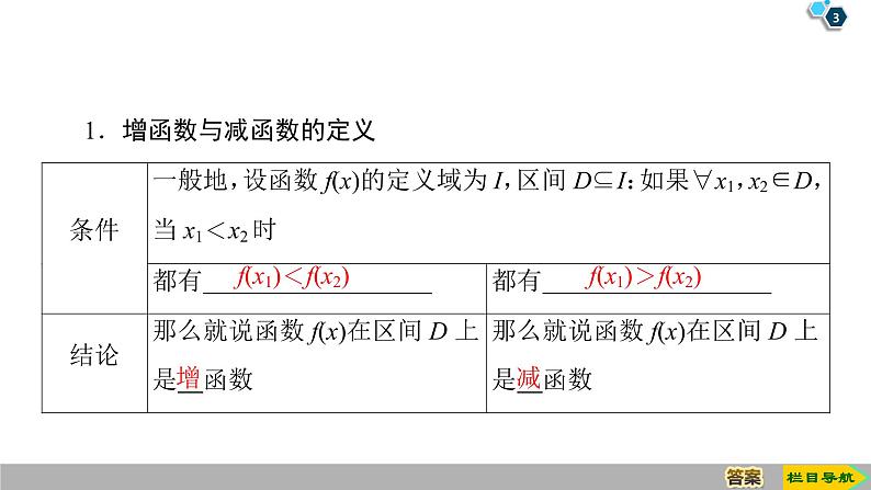 2019人教版数学必修第一册3.2.1 第1课时　函数的单调性 课件03