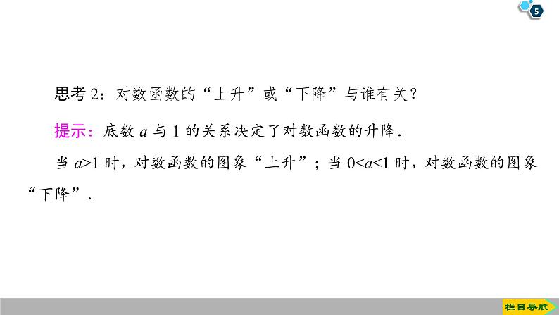2019人教版数学必修第一册4.4 第1课时　对数函数的概念、图象及性质 课件05