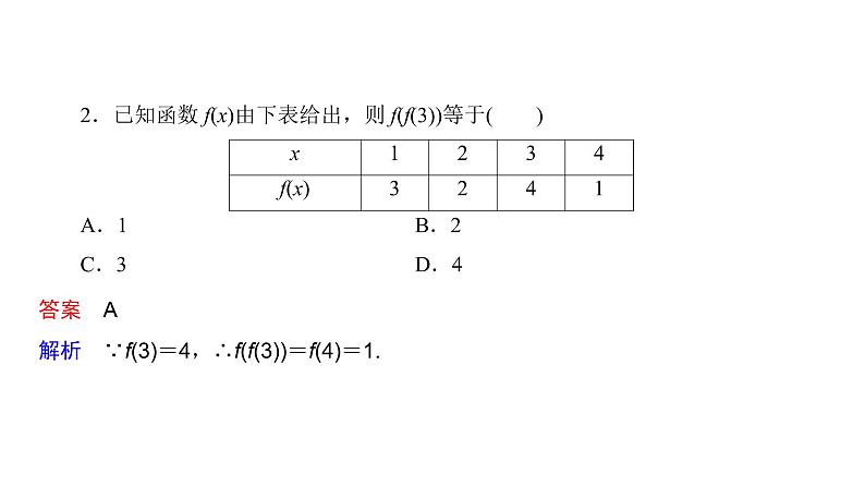 高中数学人教A版 (2019) 必修第一册 3.1.2 函数的表示法（课件）05