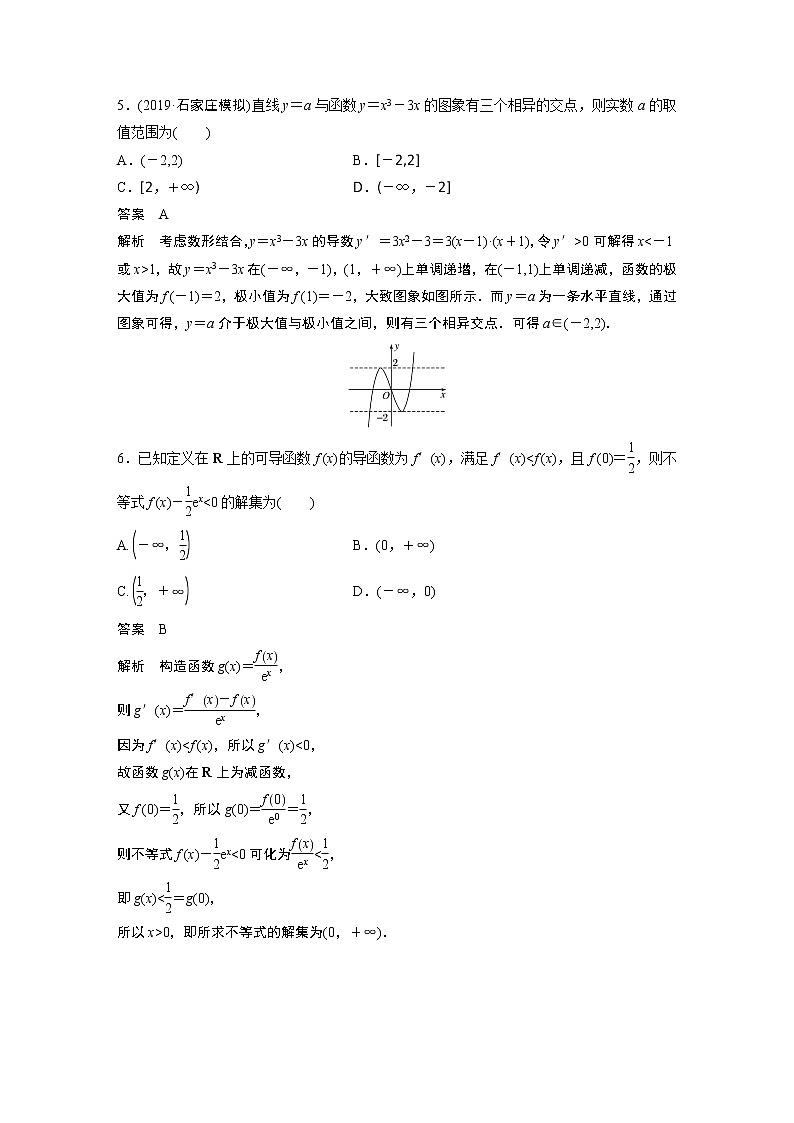 高考数学一轮复习第三章 强化训练02