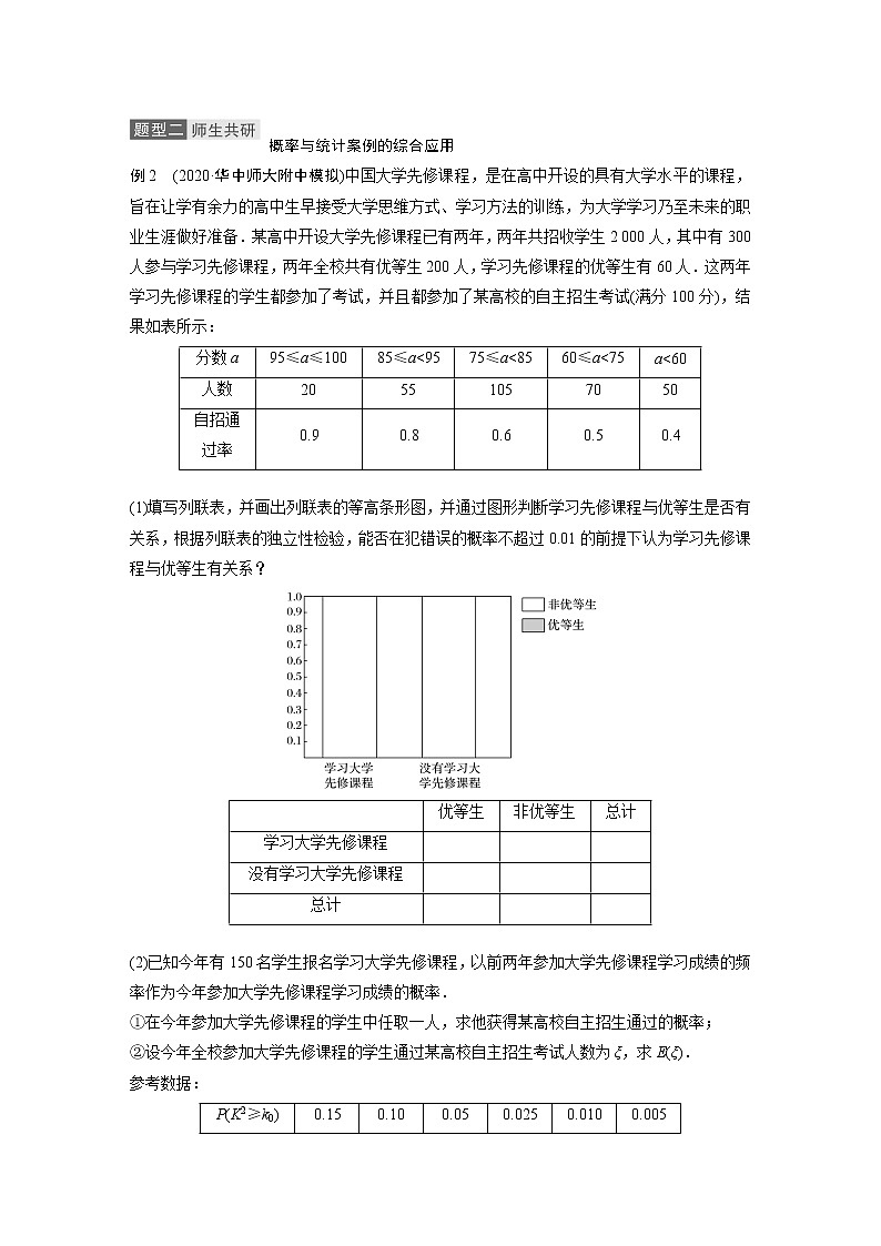 高考数学一轮复习第十章 高考专题突破六03